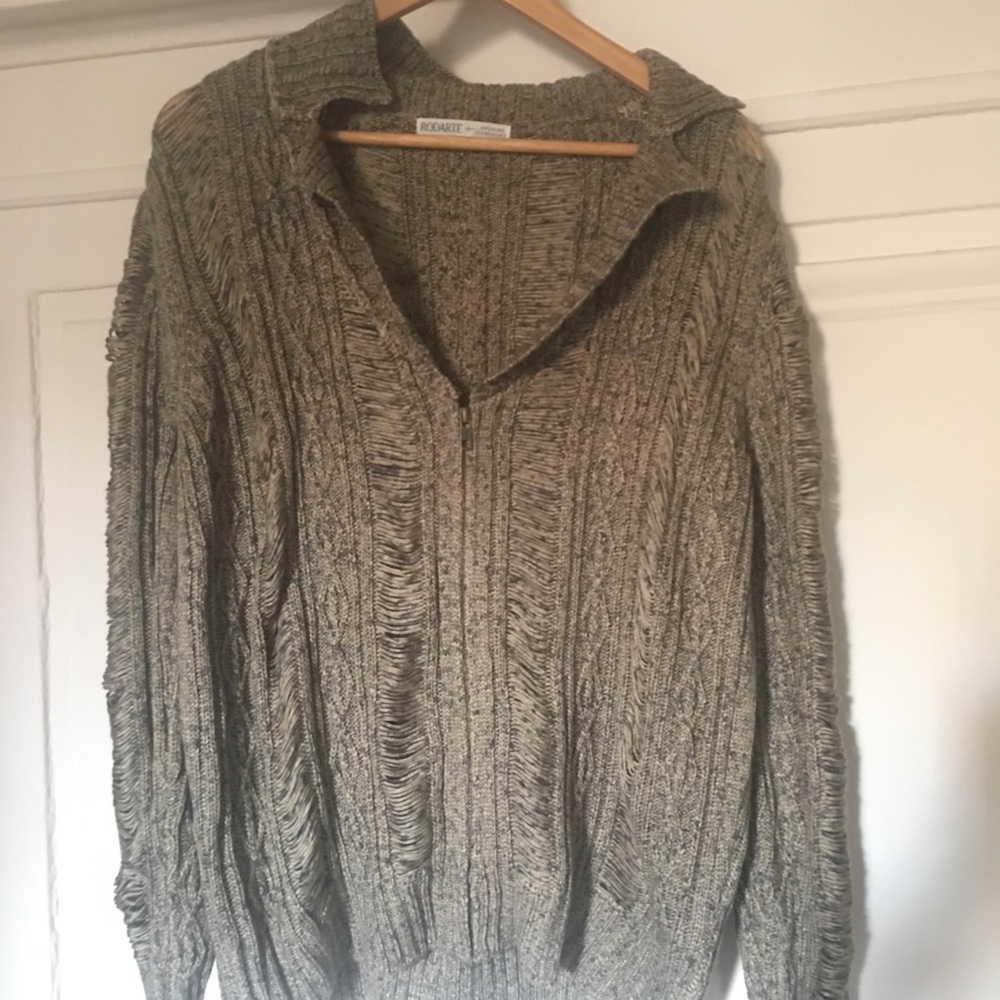 Rodarte x Opening Ceremony cableknit cardigan